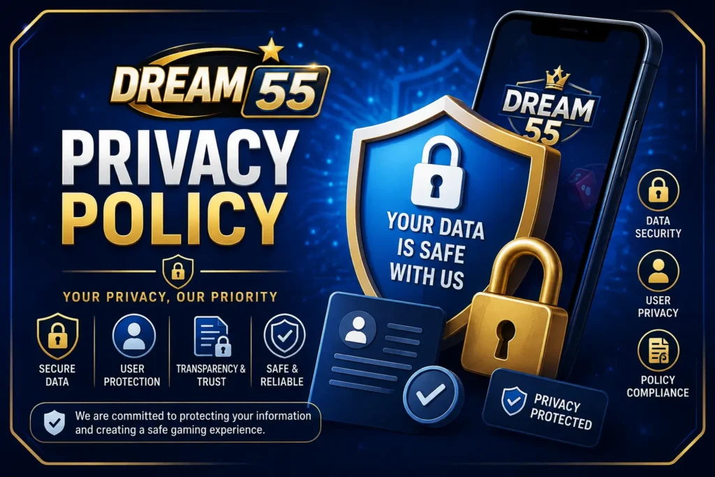 Dream55 Game APK Privacy Policy – Secure User Data Protection and Privacy Information